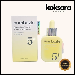 Numbuzin Glutathione 5-Seal Tone-Up Sun Ampoule 30ml em Oferta na Shopee