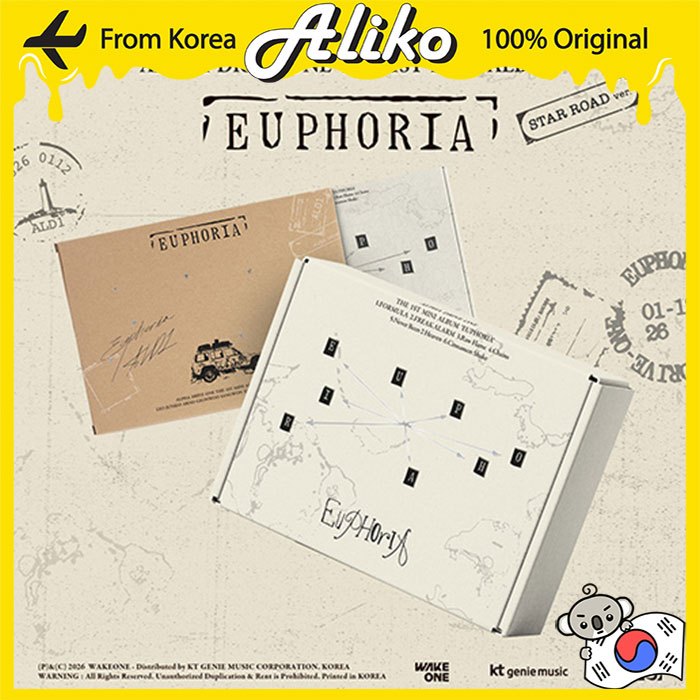 ALPHA DRIVE ONE - 1st Mini Album [ Euphoria ]_Star road ver em