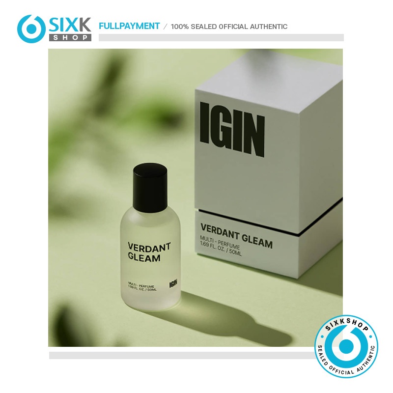 IGIN アイギン VERDANT GLEAM 50ml BTS ジン BTS JIN x IGIN VERDANT GLEAM MD Oficial | Shopee Brasil