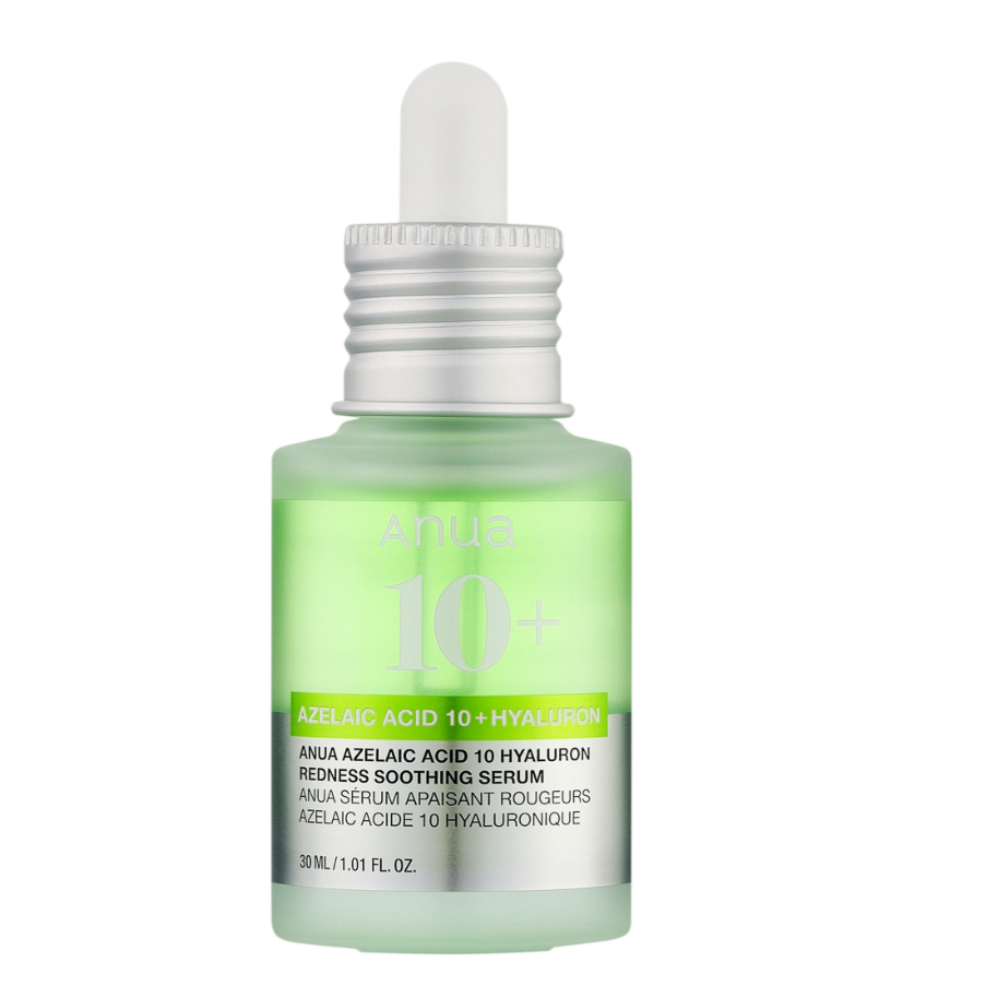 ANUA AZELA1C AC1D 10 + Sérum Calmante De Redura HYALURON 30ml | Shopee ...