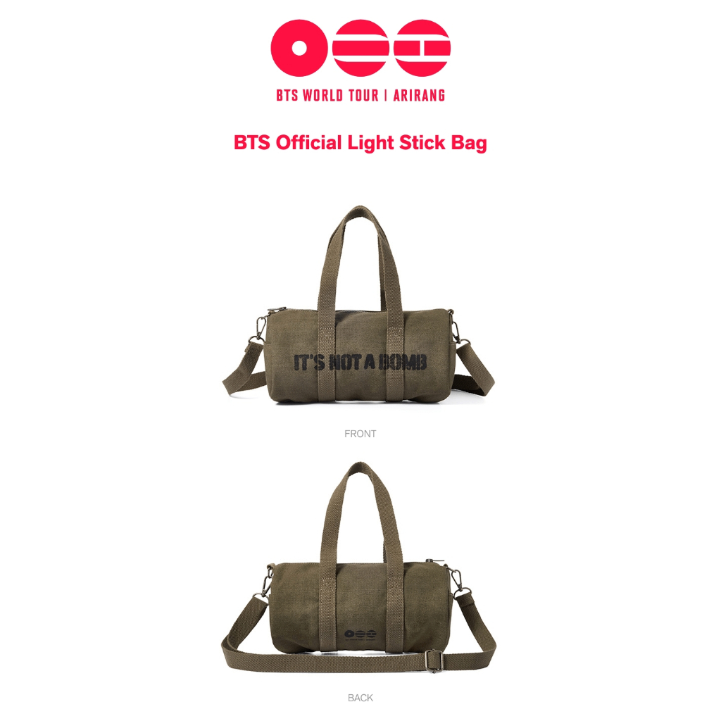 BTS World Tour Arirang Official Light Stick Bag | Shopee Brasil