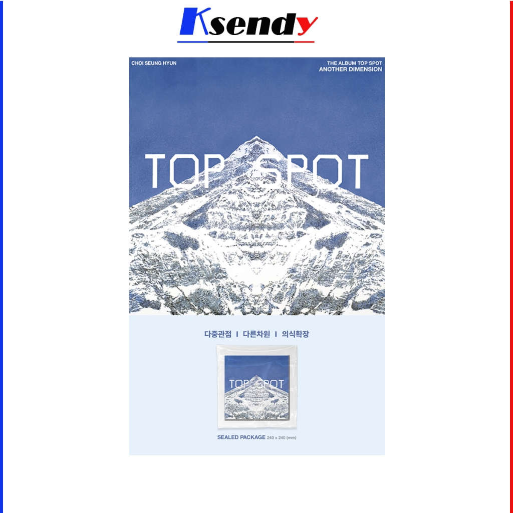 BIGBANG ) CHOI SEUNG HYUN T.O.P Album [ TOP SPOT ] ANOTHER