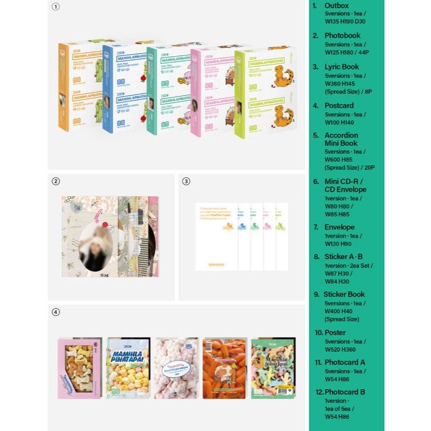 ILLIT 4th Mini Album [ MAMIHLAPINATAPAI ] PAW PAW ver. | Shopee Brasil