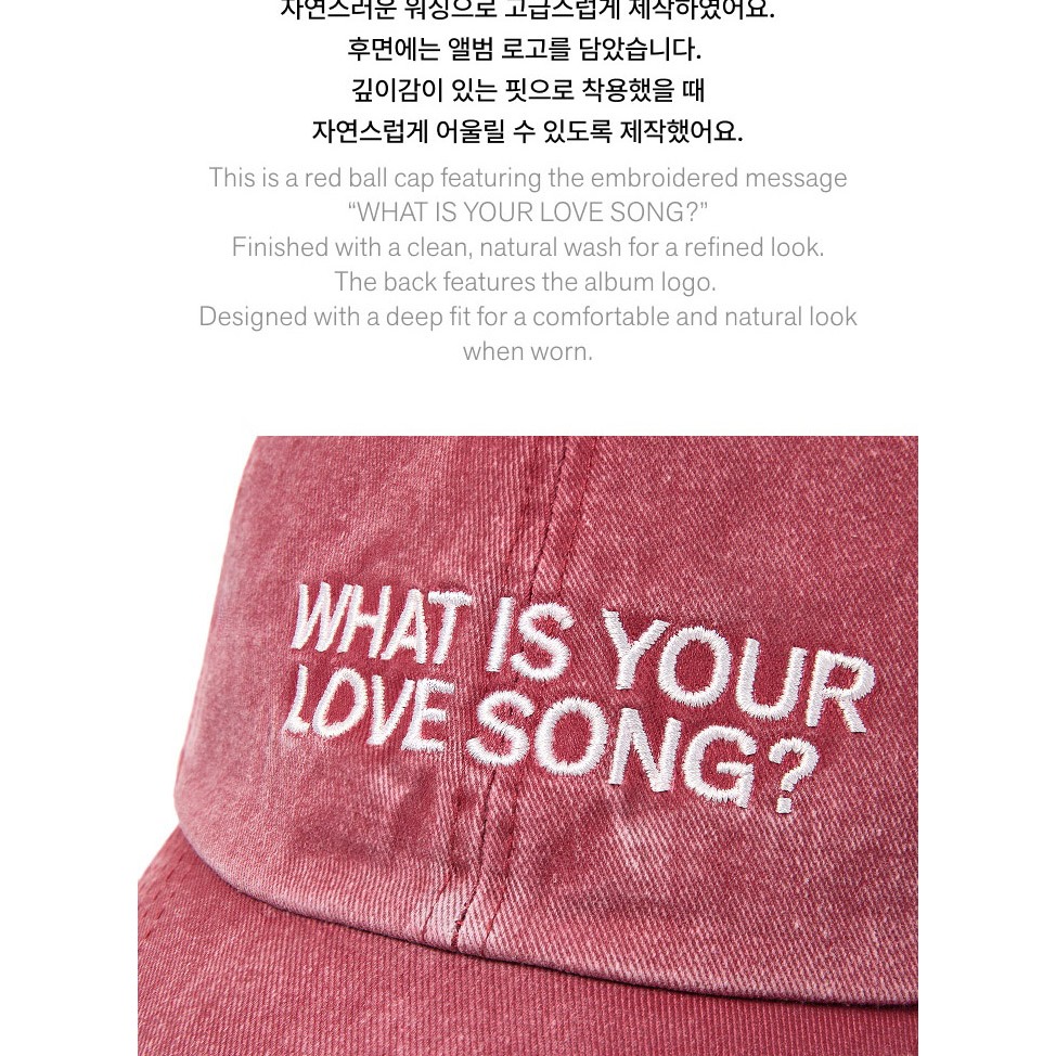 Ball Cap - Red / Black) BTS [ARIRANG] OFFICIAL Merch (2nd Jun.2026