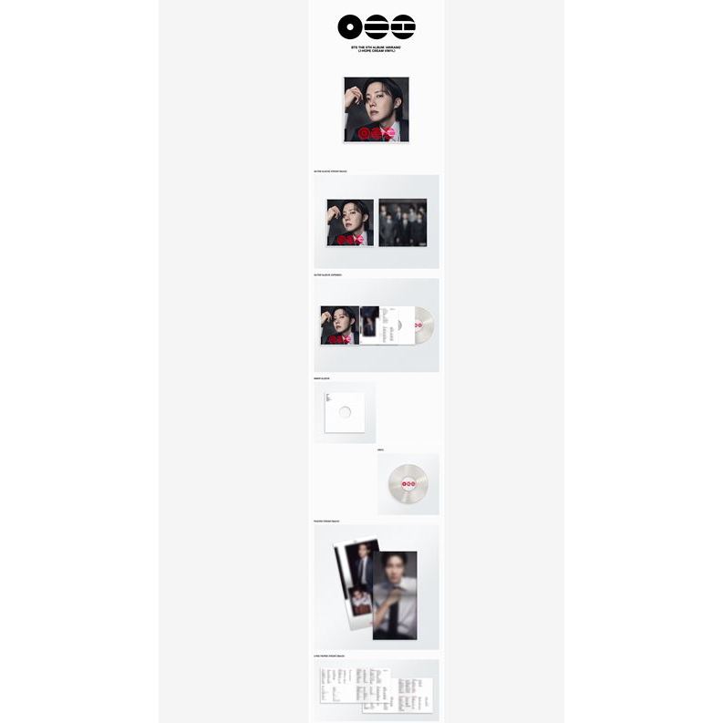 BTS 5th Full Album [ ARIRANG ] Standard Vinyl ver. | Shopee Brasil