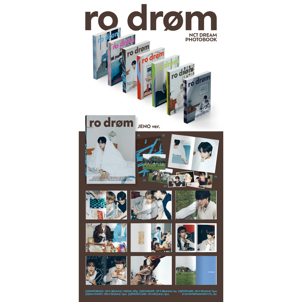 NCT DREAM 2026 PHOTOBOOK [Ro drøm] (22nd May.2026) | Shopee Brasil