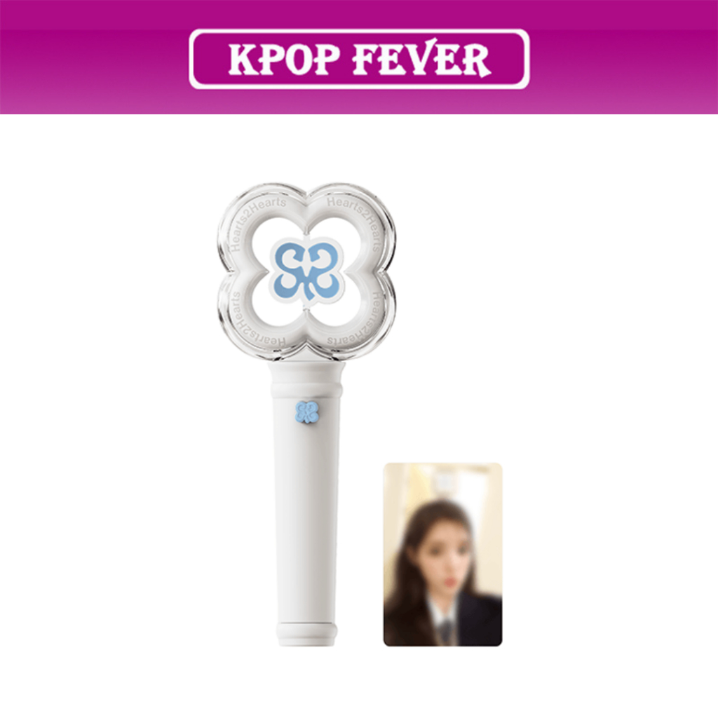 HANA OFFICIAL LIGHT STICK 2本セット Hearts2Hearts OFFICIAL FANLIGHT LIGHT STICK | Shopee Brasil