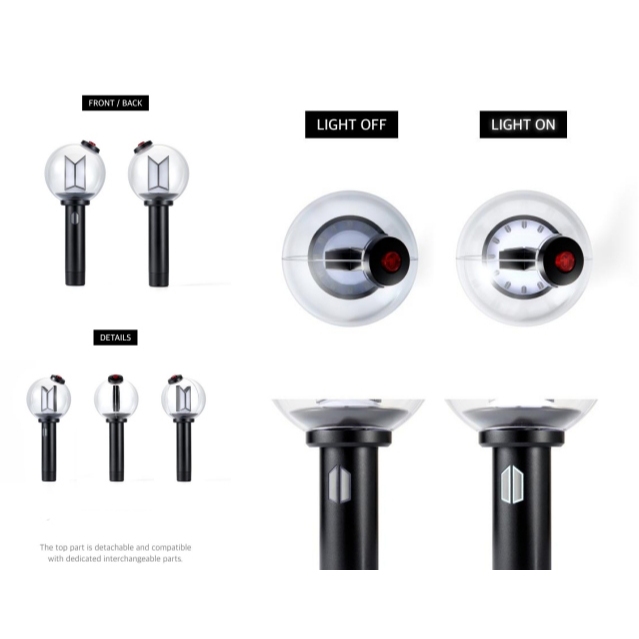 BTS OFFICIAL LIGHT STICK VER.4 - ARMY BOMB VER.4 | Shopee Brasil