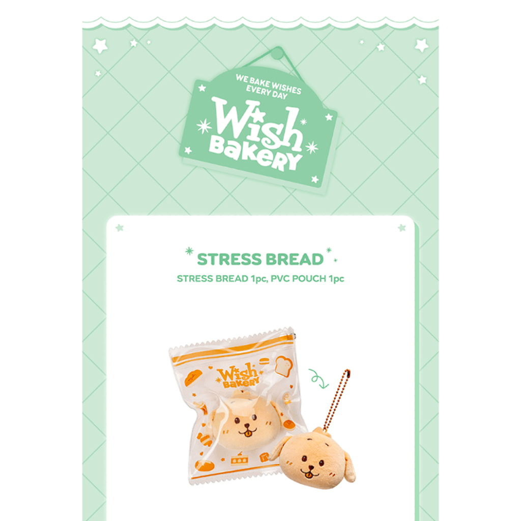 NCT WISH Wish Bakery MD - BAKERY WISH DOLL / STRESS BREAD / POCKET