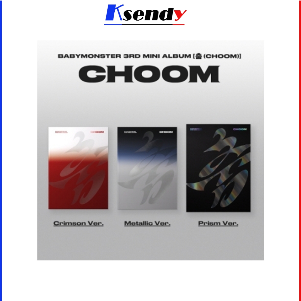 BABYMONSTER 3rd Mini Album [ CHOOM ] | Shopee Brasil
