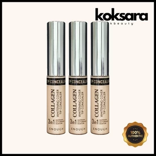 Enough Collagen Whitening Cover Tip Concealer 9g 3 colors em Oferta na Shopee