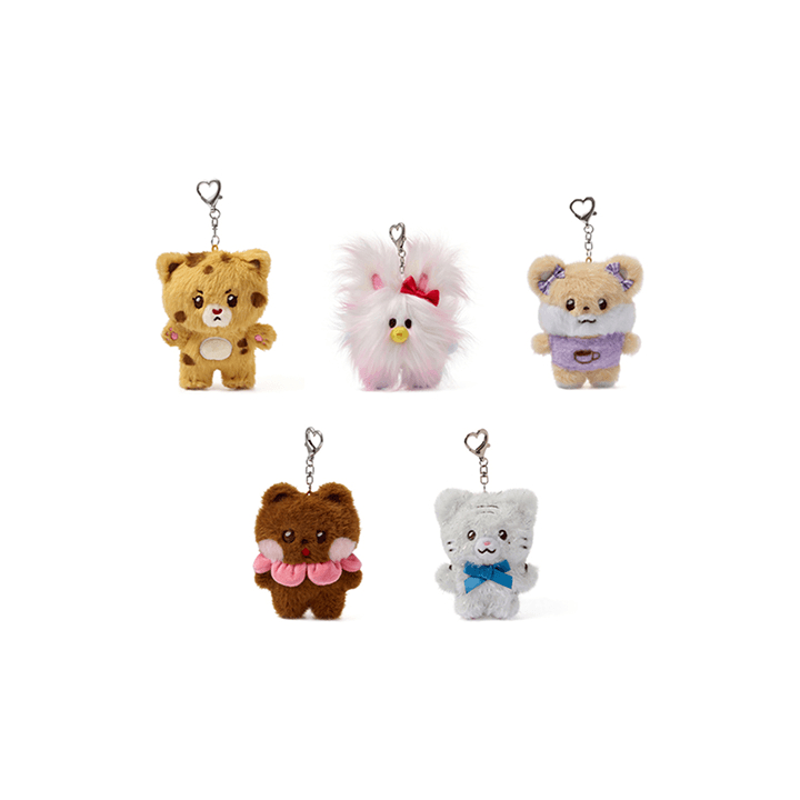ILLIT 2周年記念　Plush Keyring キーリング　コンプ PLUSH KEYRING] ILLIT 2nd Debut ANNIVERSARY OFFICIAL MD | Shopee Brasil