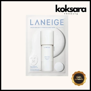 Laneige Cream Skin Milky Hydration Mask 1 pack em Oferta na Shopee