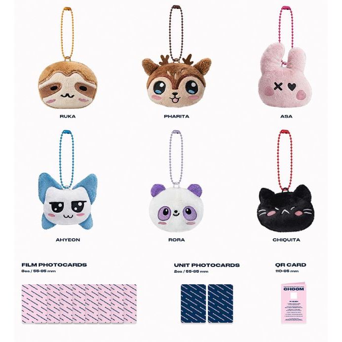 BABYMONSTER 3rd Mini Album [ CHOOM ] Plush Keyring Ver. | Shopee