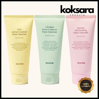 Dewdap Pack Cleanser 150ml 3types em Oferta na Shopee