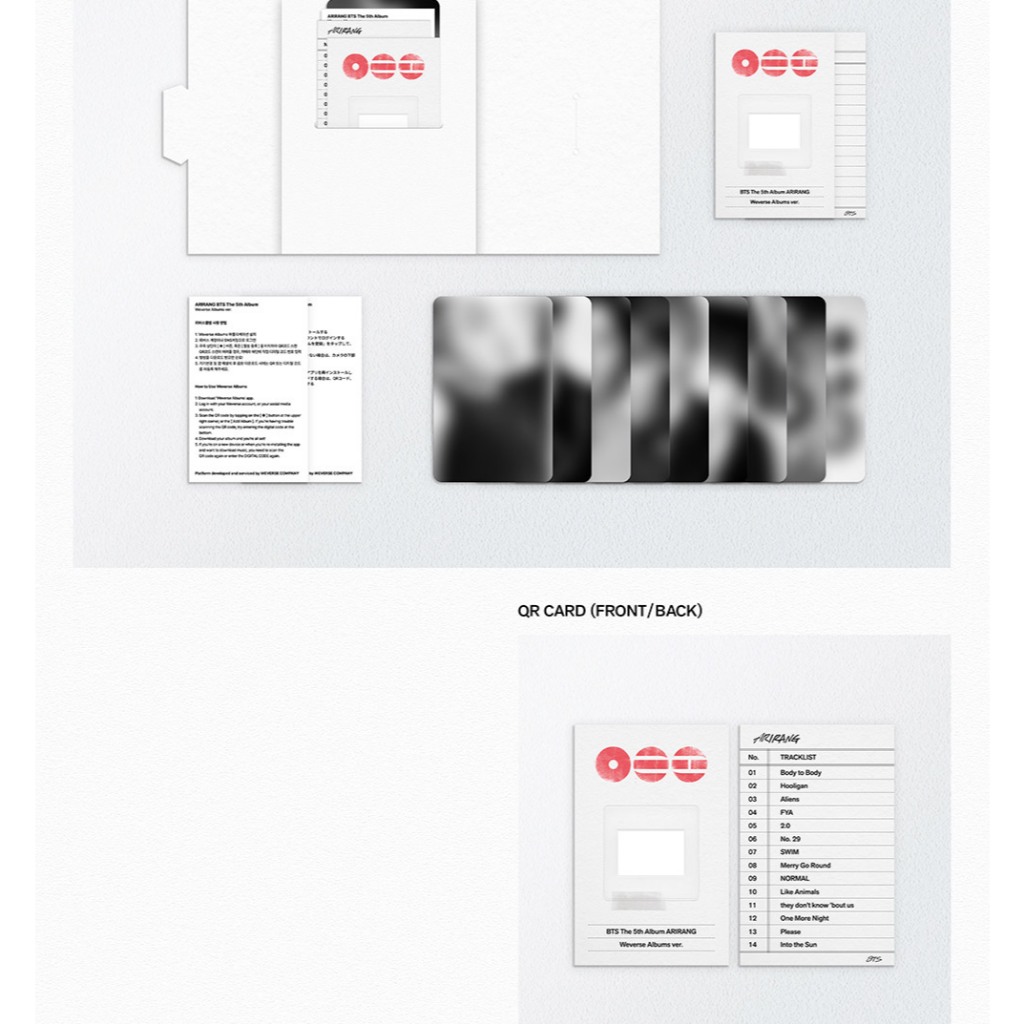 POB] (WEVERSE ALBUMS ver.) BTS [ARIRANG] 5th Full Album (20th Mar