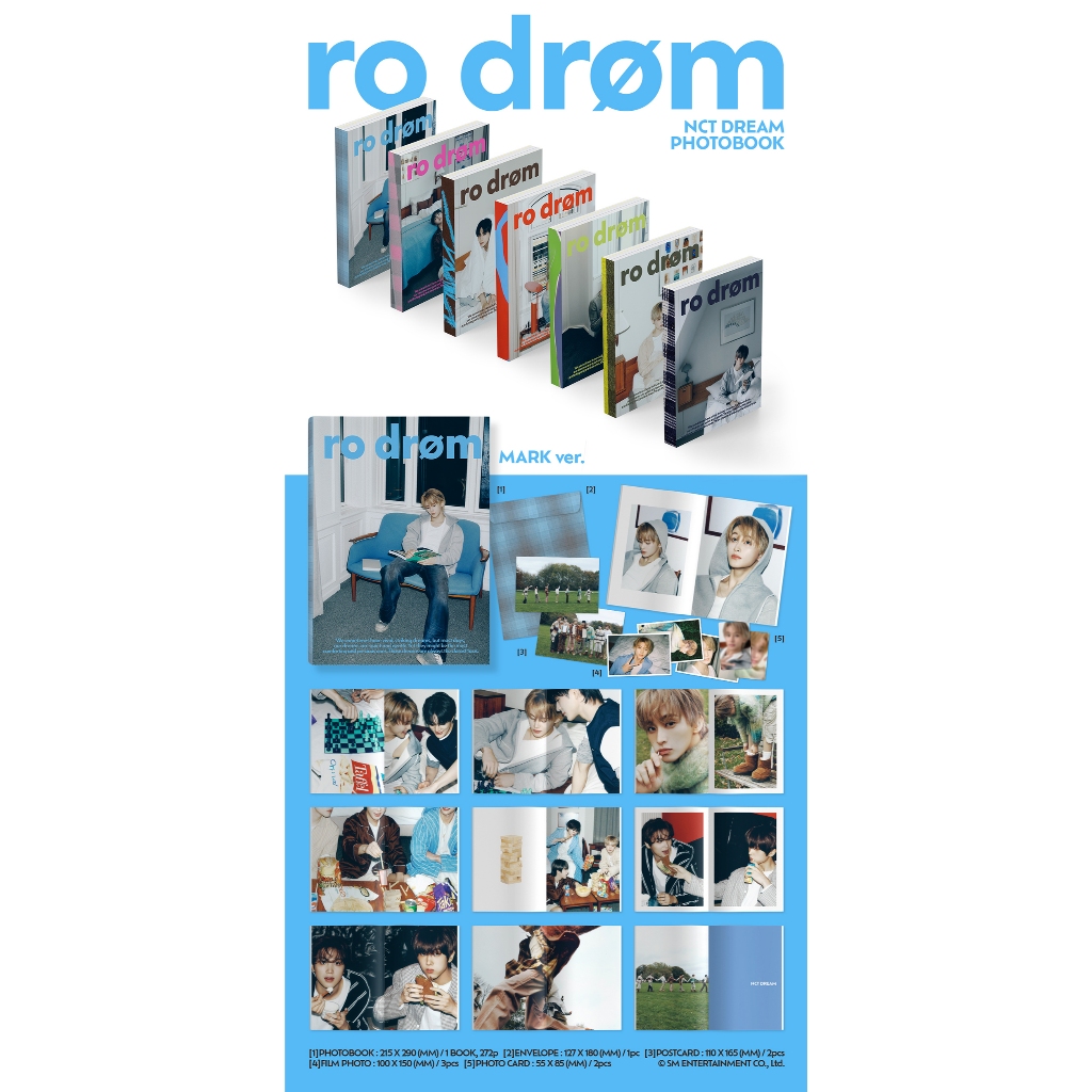 NCT DREAM 2026 PHOTOBOOK [Ro drøm] (22nd May.2026) | Shopee Brasil