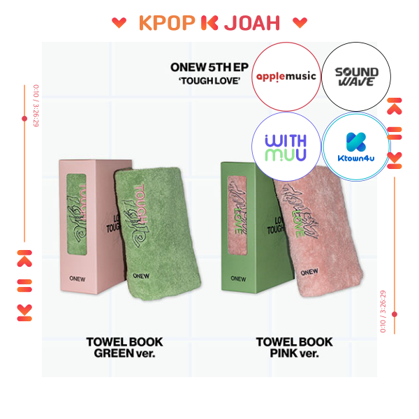 SHINee オニュ TOUGH LOVE ブランケット POB] (TOWEL BOOK ver.) ONEW (SHINee) [TOUGH LOVE] 5th EP Album