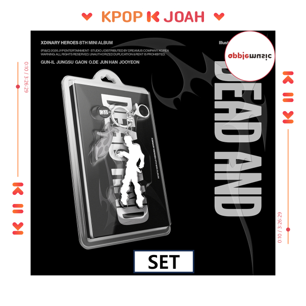 エクディズ Happy Death Day キーホルダー POB] [6 SET](ILLUSTRATION KEYRING ver.) Xdinary Heroes [DEAD AND