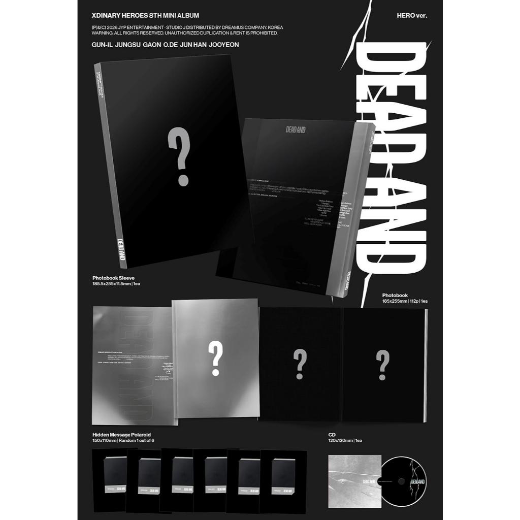 Xdinary Heroes 8th Mini Album - DEAD AND (Photobook ver.) | Shopee