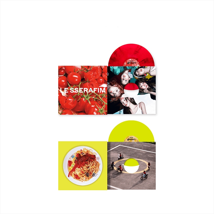 LE SSERAFIM 1st Single 'SPAGHETTI' Vinyl LP (6th Feb.2026