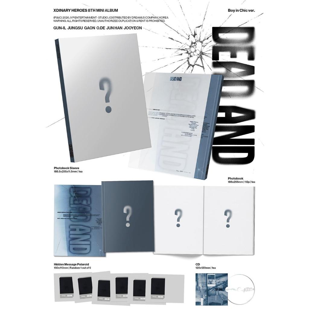 Xdinary Heroes 8th Mini Album - DEAD AND (Photobook ver.) | Shopee