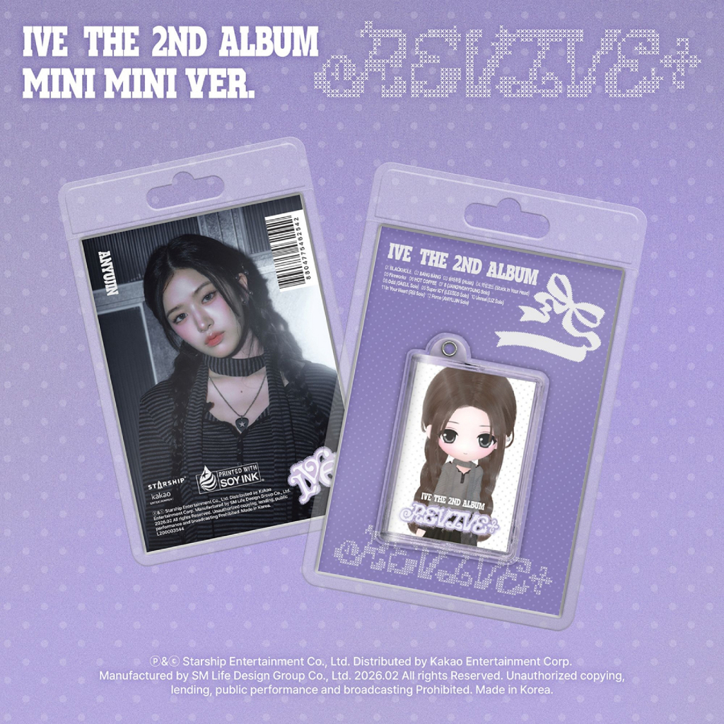 LIMITED MINI MINI ver.) IVE [REVIVE+] 2nd ALBUM (24th Feb.2026