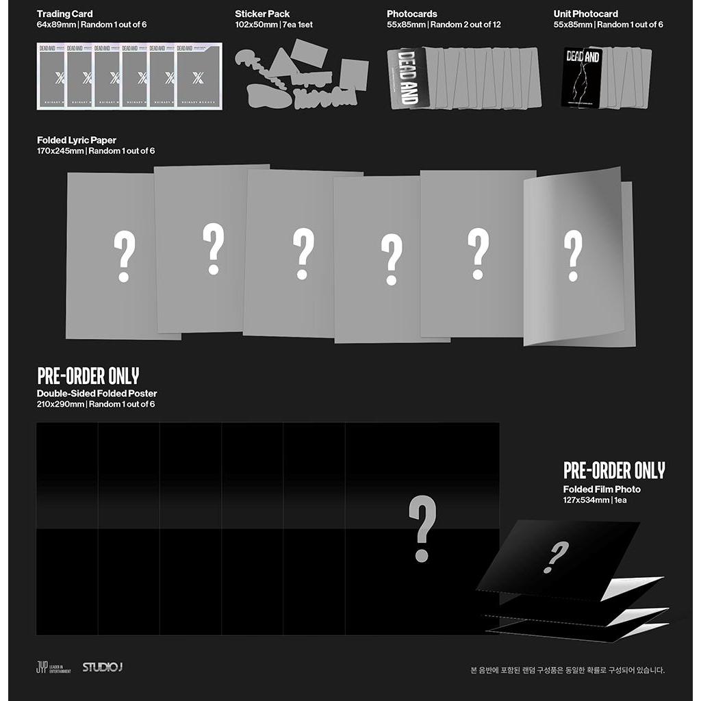 Xdinary Heroes 8th Mini Album - DEAD AND (Photobook ver.) | Shopee