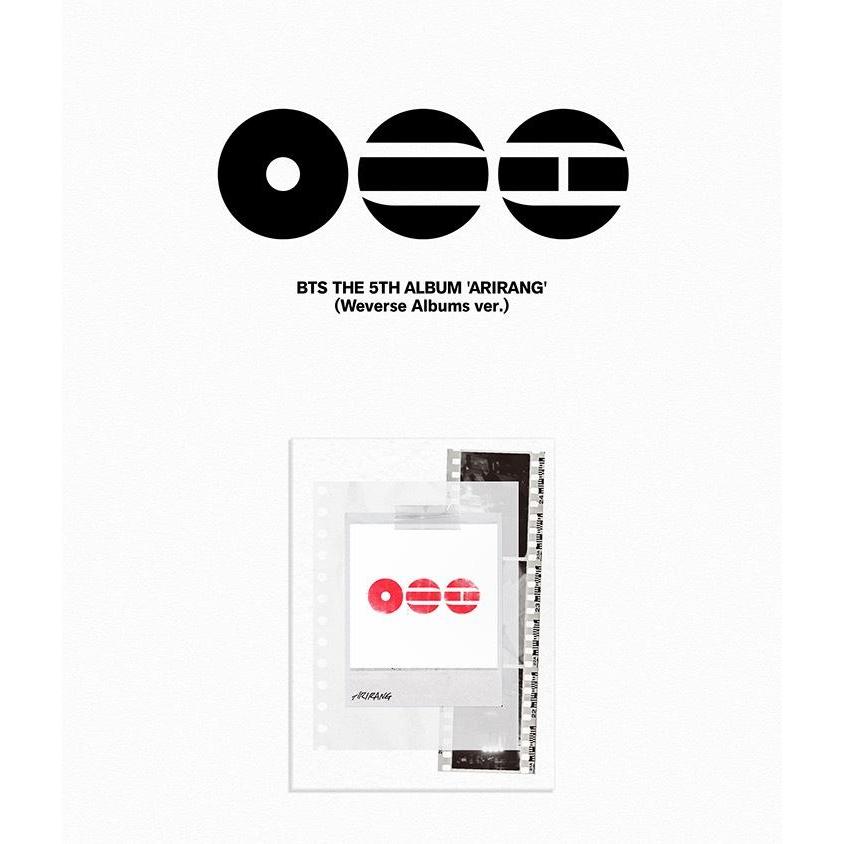 【新品未開封】BTS ARIRANG weverse album ver 5点 BTS - The 5th Album ARIRANG (Weverse Albums ver.) | Shopee Brasil
