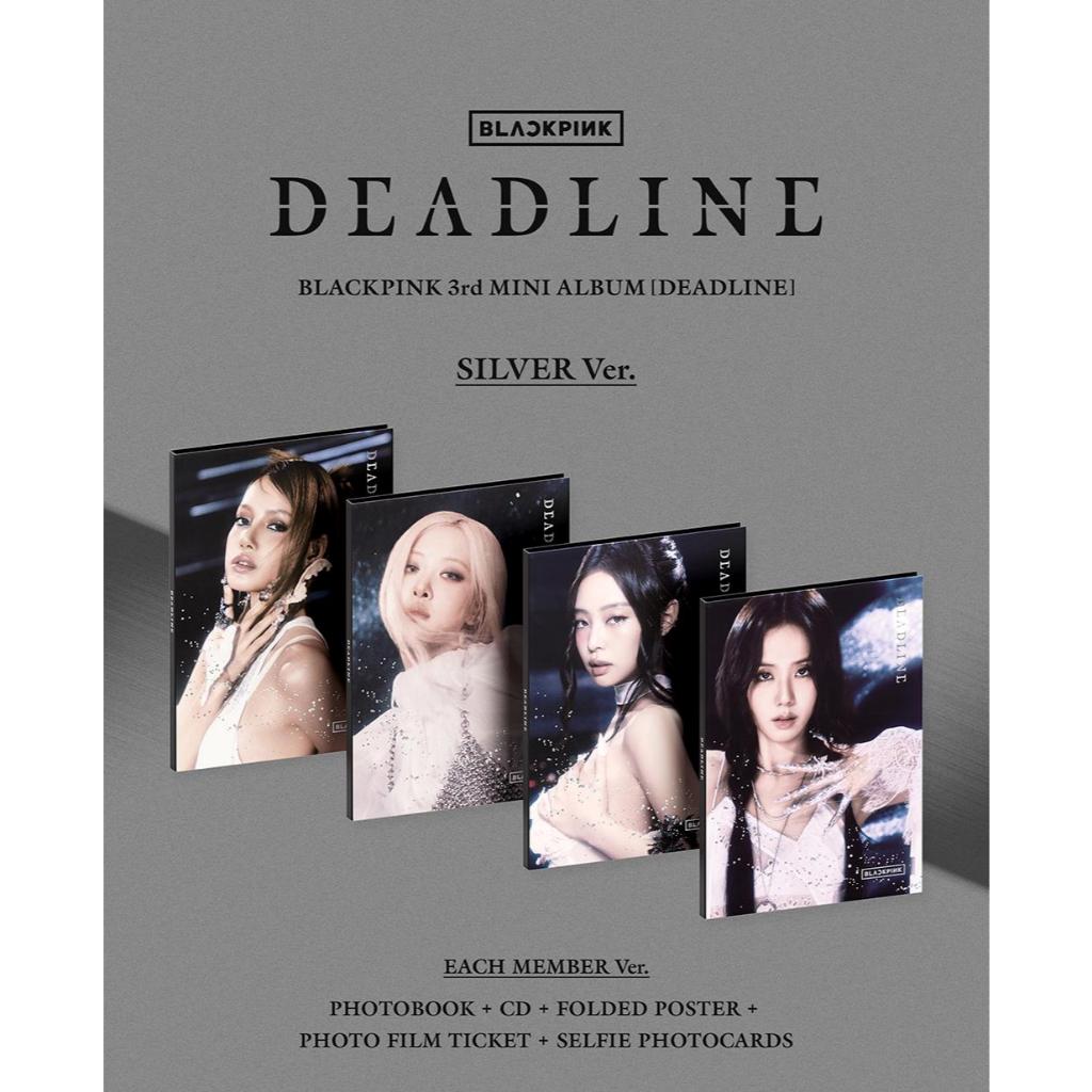【4種セット】BLACKPINK 3rd MINI ALBUM BLACKPINK 3rd MINI ALBUM [DEADLINE] SILVER Ver. | Shopee Brasil