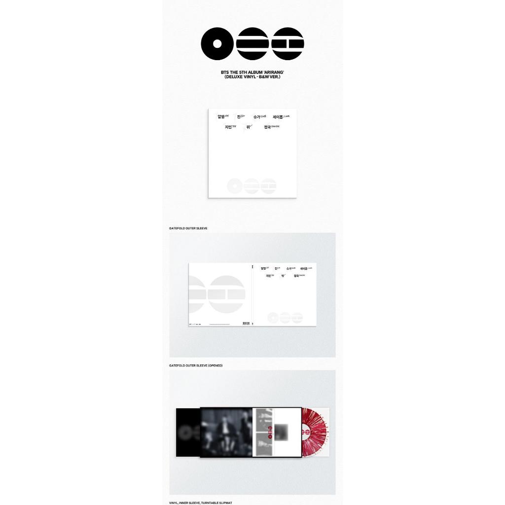 BTS - The 5th Album ARIRANG (Deluxe Vinyl) | Shopee Brasil