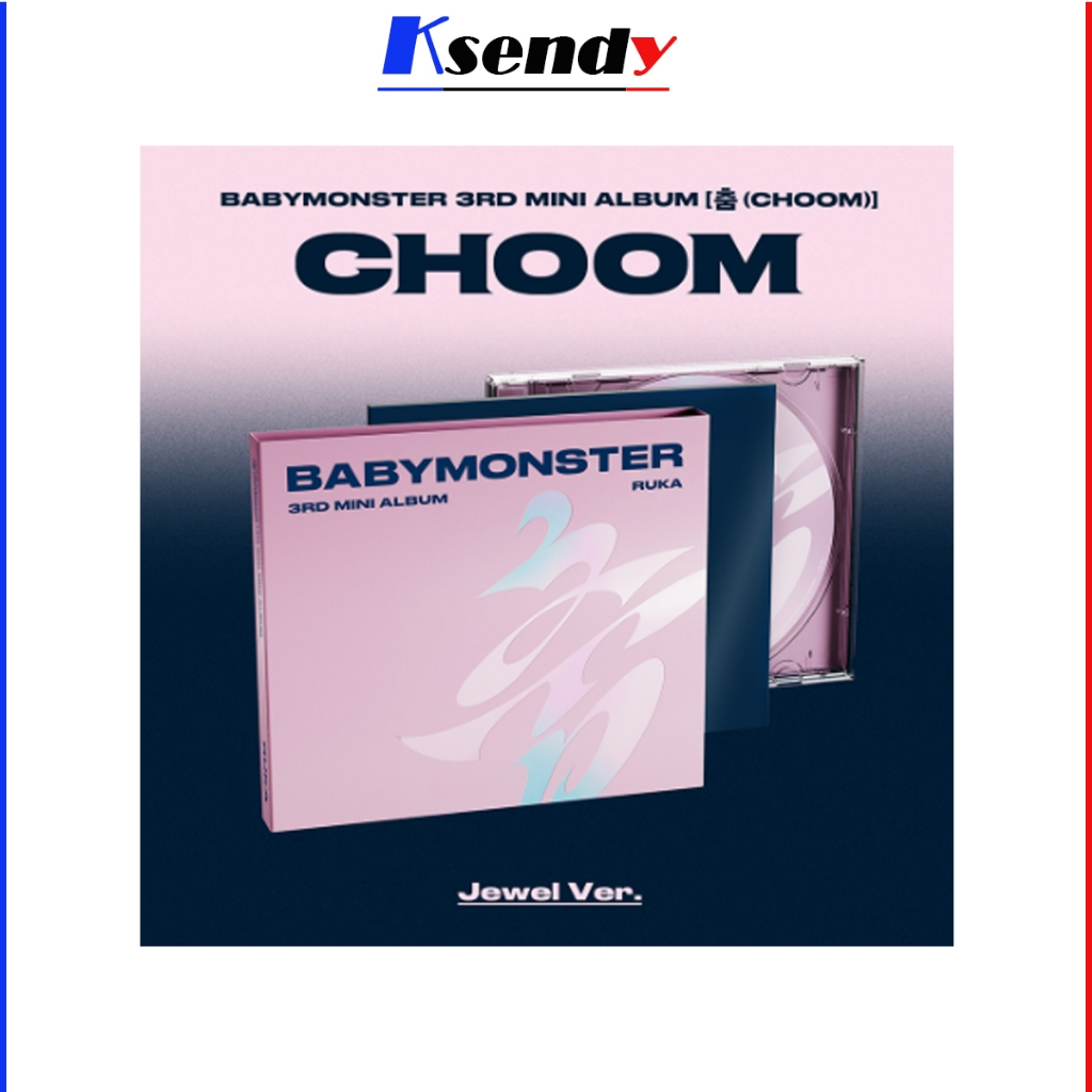 BABYMONSTER 3rd Mini Album [ CHOOM ] Jewel Ver. | Shopee Brasil