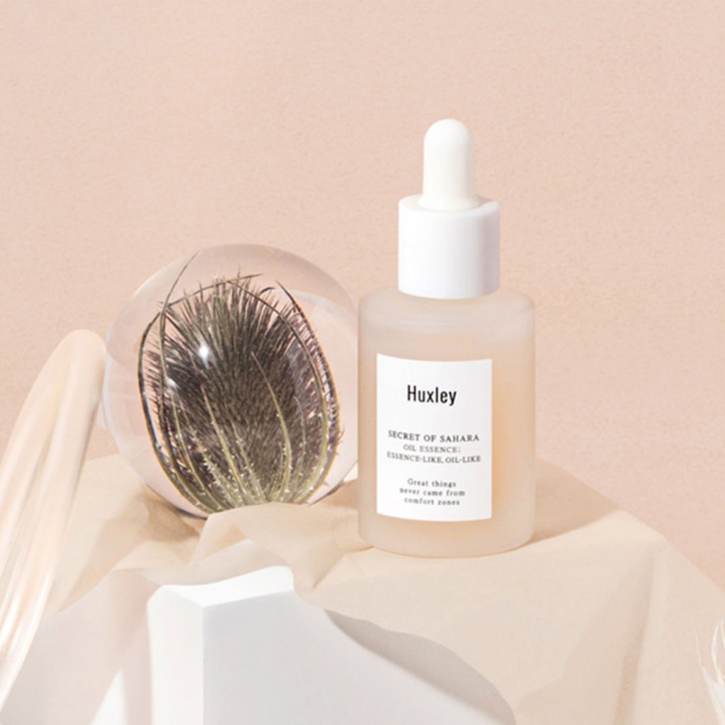 Huxley SECRET OF SAHARA スキンケアセット Huxley] Secret of Sahara Oil Essence 30ml Essência Hidratante Óleo