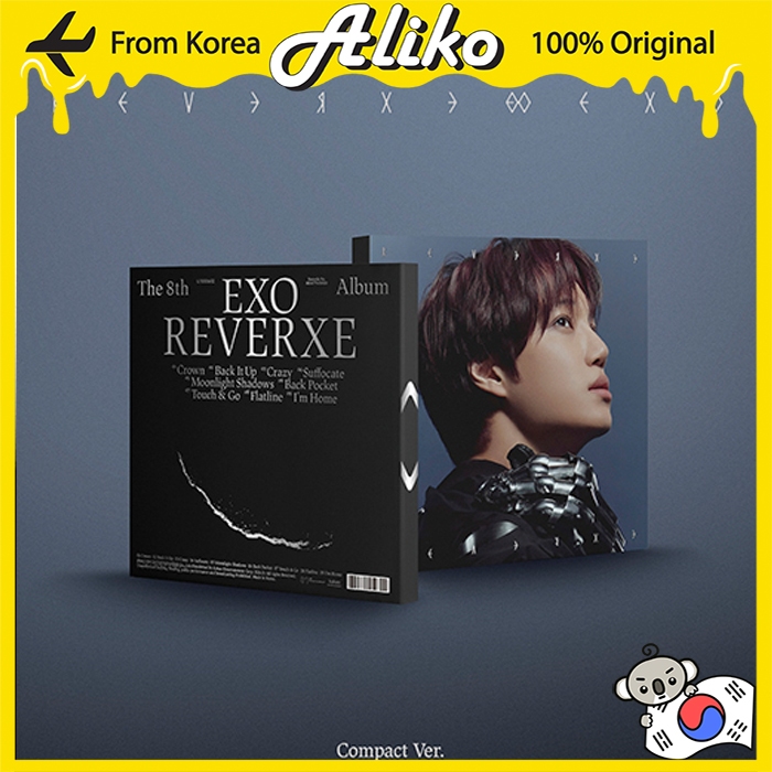 Compact Ver.) EXO 8th Full Album - REVERXE | Shopee Brasil