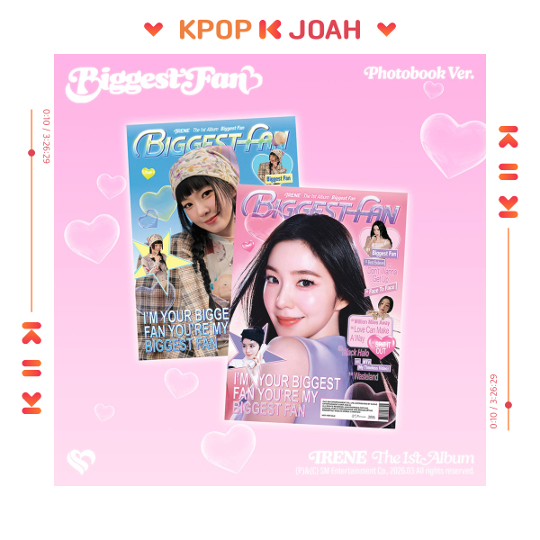 Red Velvet アイリーン Biggest Fan 小芒 上海 トレカ PHOTOBOOK ver.) IRENE (Red Velvet) [Biggest Fan] 1st ALBUM (31st