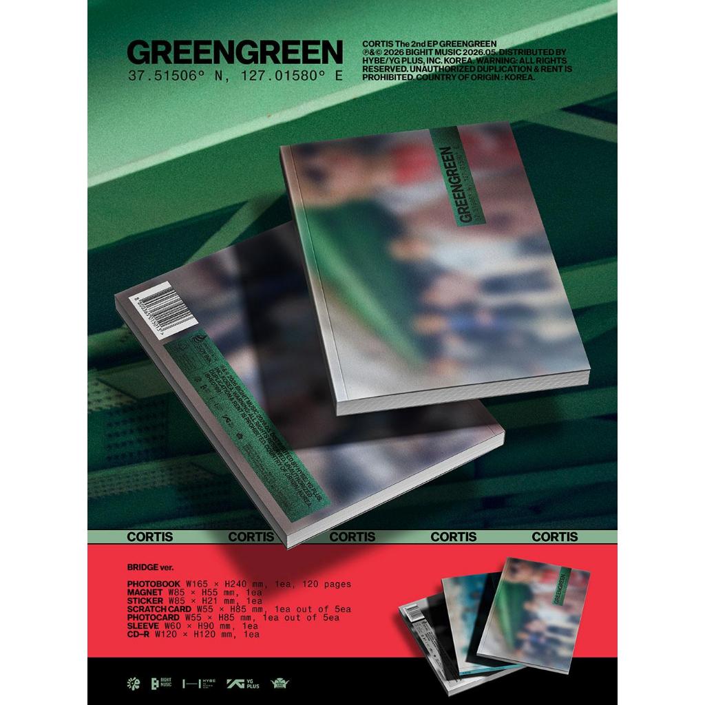 CORTIS The 2nd EP Album - GREENGREEN | Shopee Brasil