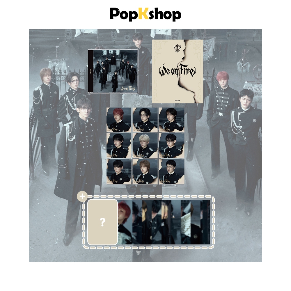 STD+LTD+SOLO] &TEAM 3o EP Álbum [ We on Fire ] | Shopee Brasil