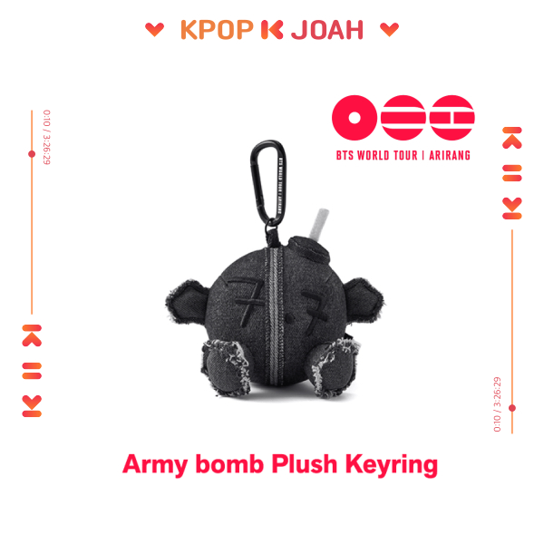 Army bomb Plush Keyring) BTS - World Tour [ARIRANG] MD (24th Jun