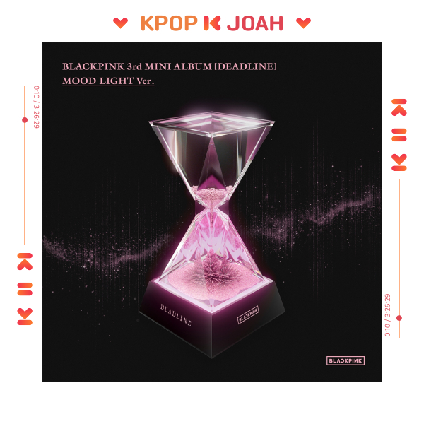 BLACKPINK [DEADLINE] MOODLIGHT VER 未開封 BLACKPINK - DEADLINE (MOOD LAMP): K-Pop com fretes e taxas inclusos