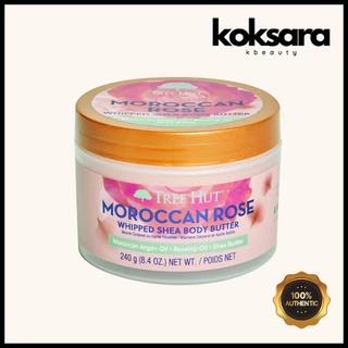 Tree Hut Whipped Body Butter Moroccan Rose 240g em Oferta na Shopee