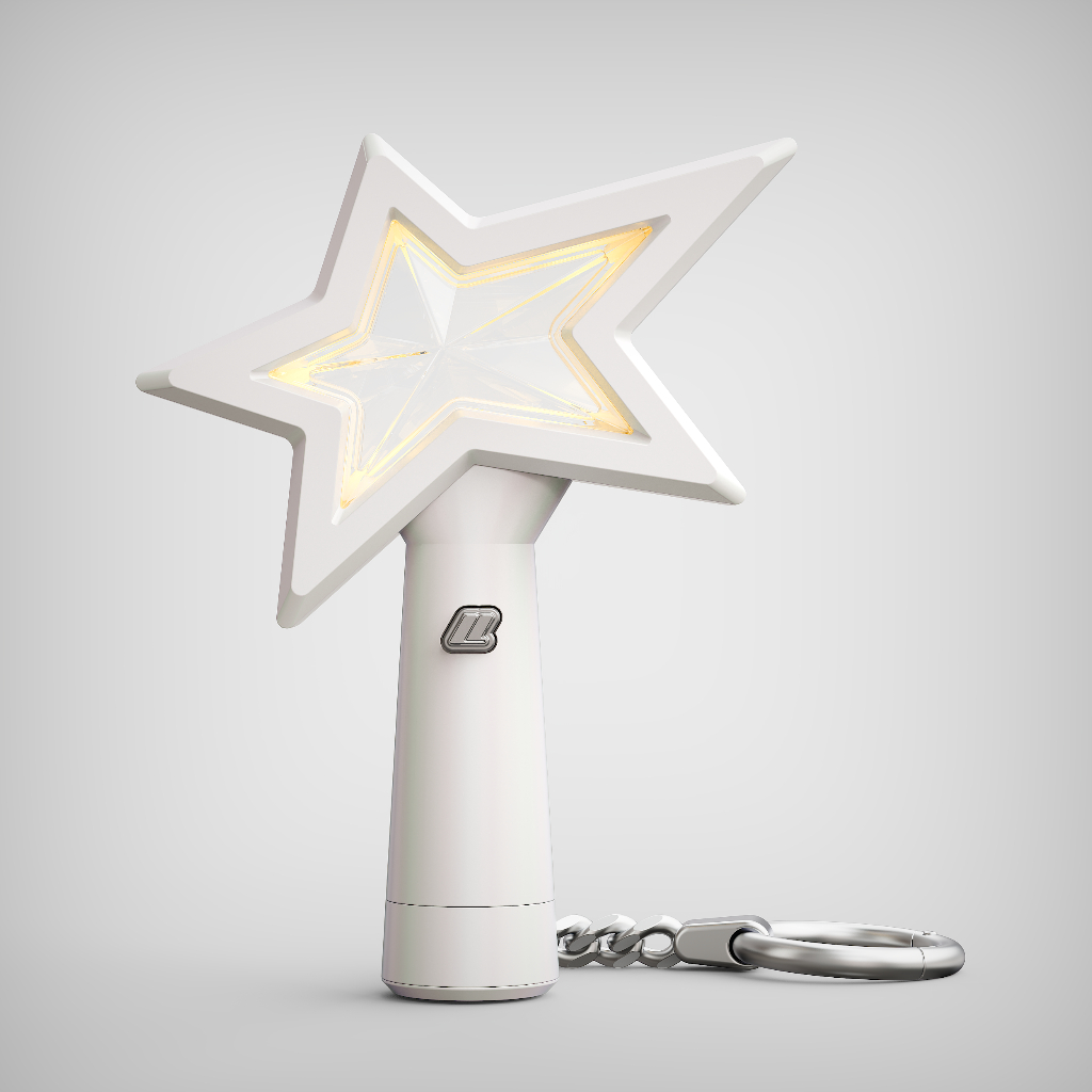 BLACKPINK リサ ペンライト キーリング LISA (BLACKPINK) - OFFICIAL LIGHT STICK Keychain (Fanlight Keyring