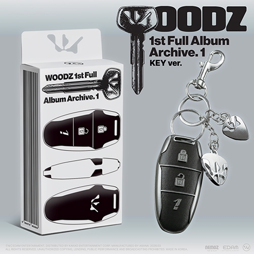 Key Ver.) WOODZ - 1st Full Album [Archive. 1] (5th Mar.2026