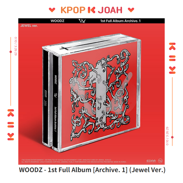 Jewel Ver.) WOODZ - 1st Full Album [Archive. 1] (5th Mar.2026