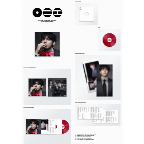 BTS アリラン　ジン　standard Vinyl LP　B585 BTS 'ARIRANG' (Standard Vinyl) (Random)