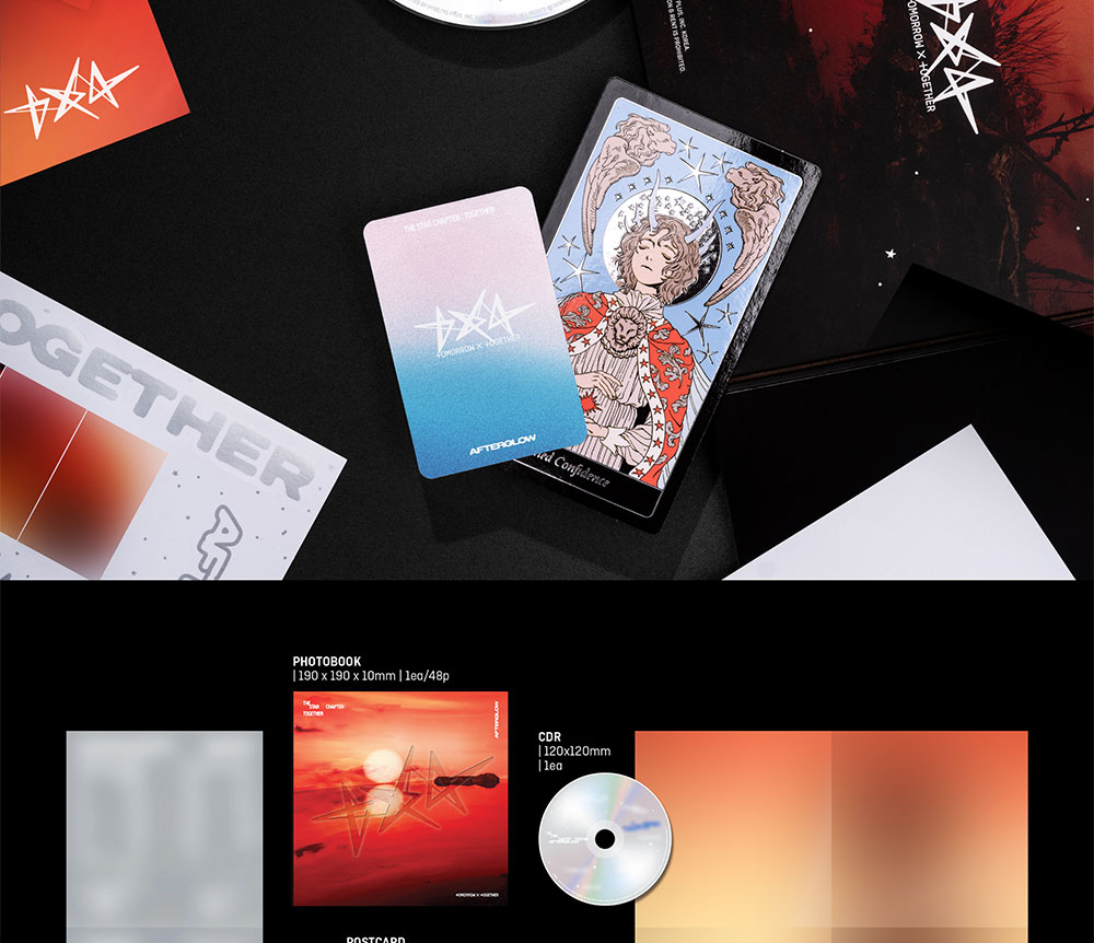 K-POP・アジア TXT Afterglow Ver. Amazon.com: TXT 'The Star Chapter : TOGETHER' (Afterglow ver