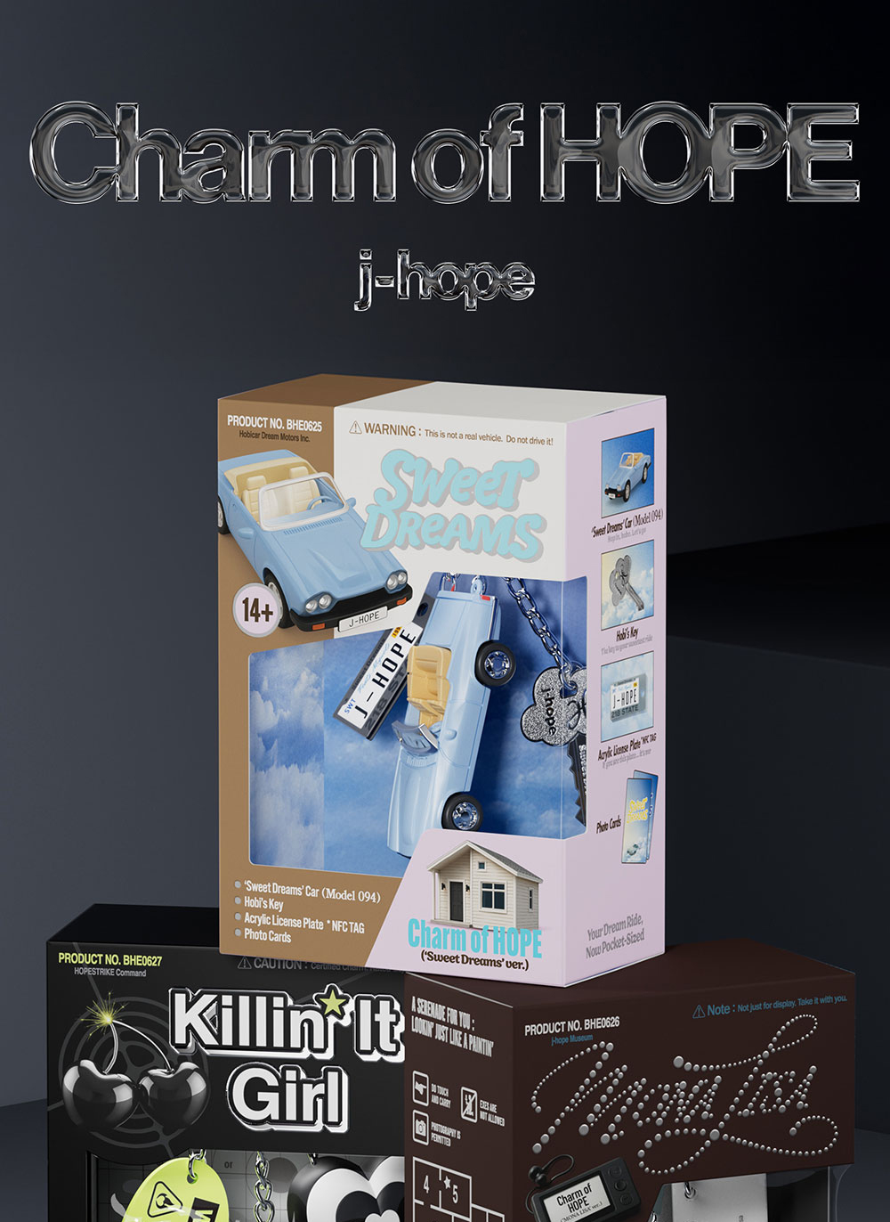 POB) j-hope (BTS) [Charm of HOPE] Single Album (11th Jul.2025