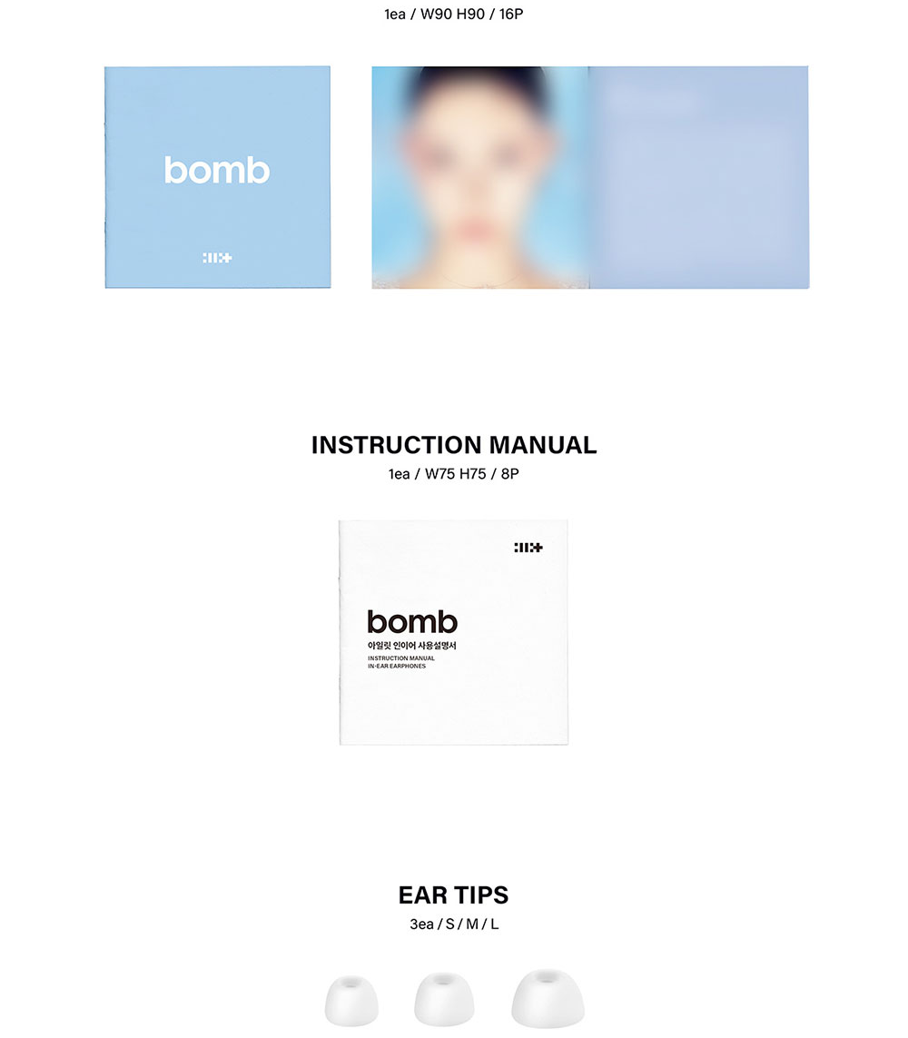MERCH ver.) ILLIT [BOMB] 3rd MINI ALBUM (16th Jun.2025) | Shopee