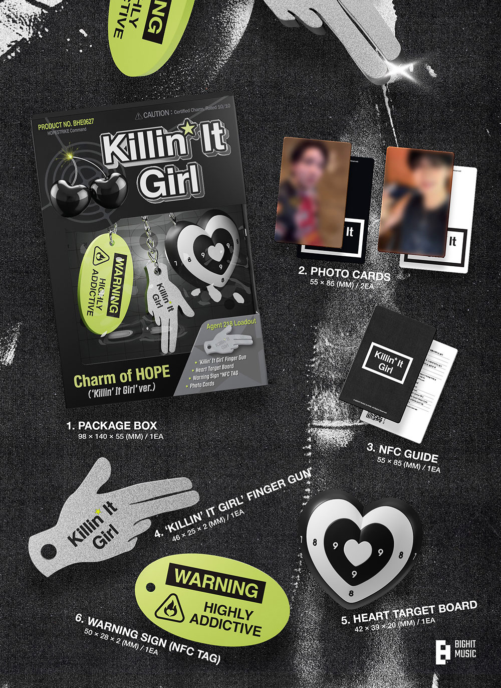 POB) j-hope (BTS) [Charm of HOPE] Single Album (11th Jul.2025