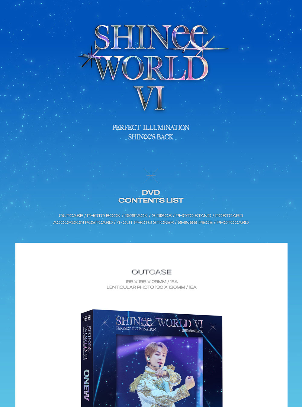 POB] (DVD) SHINee WORLD VI [PERFECT ILLUMINATION : SHINee'S