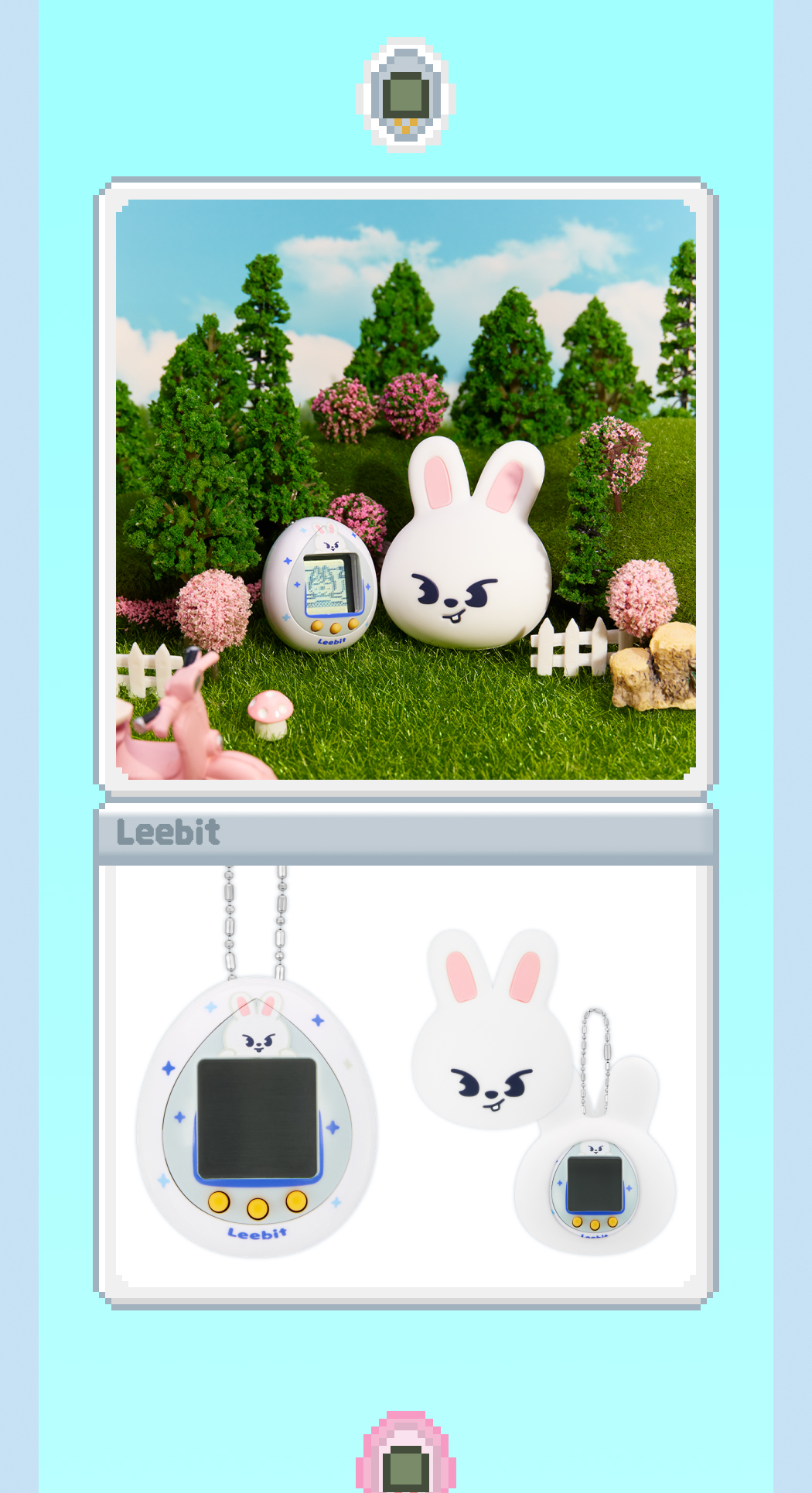 TAMAGOTCHI & CASE SET) Stray Kids [SKZOO] OFFICIAL MD (Jul